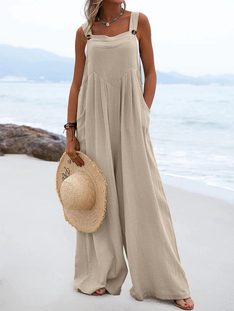 Luna Summer Wide Leg Jumpsuit