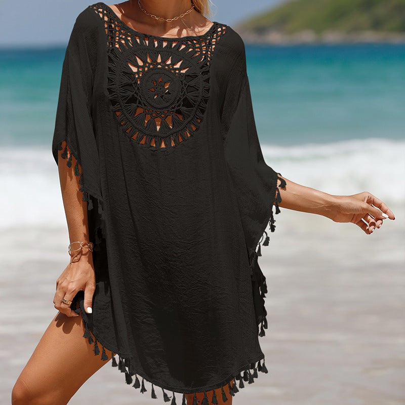 Valeria Hand Crochet Beach Cover Up