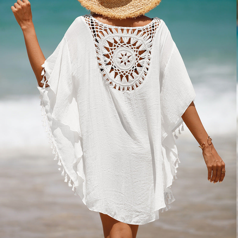 Valeria Hand Crochet Beach Cover Up