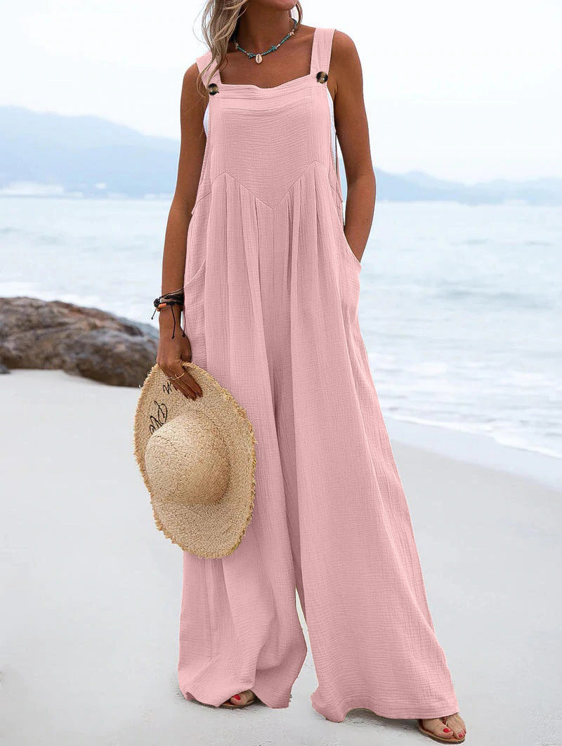 Luna Summer Wide Leg Jumpsuit