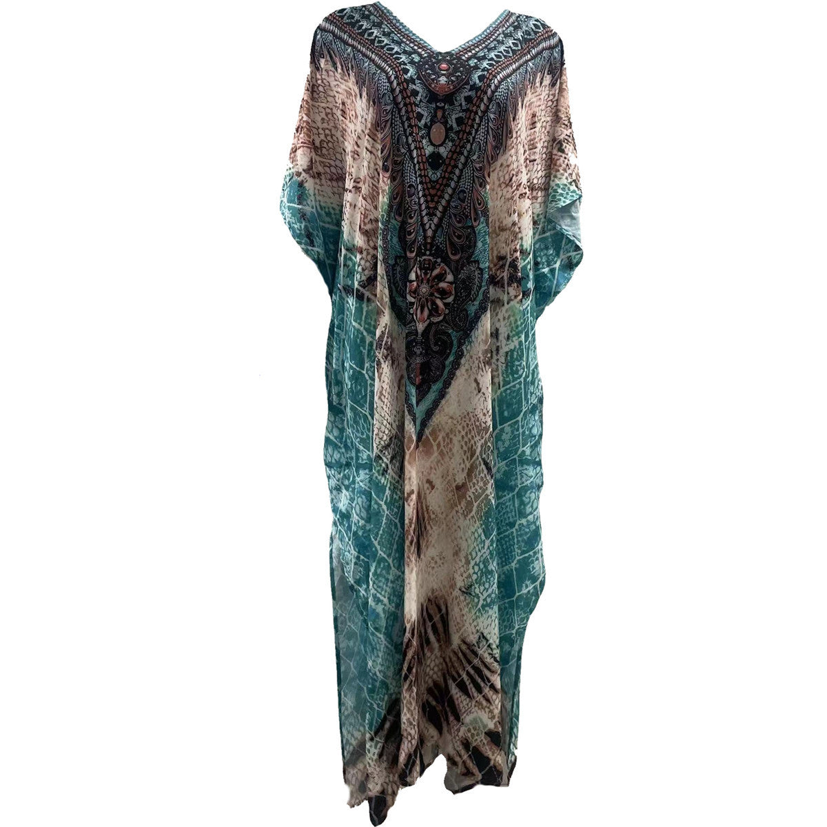 Arianna Printed Beach Cover Up