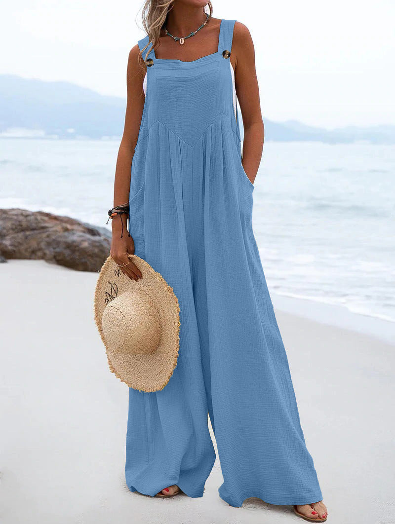 Luna Summer Wide Leg Jumpsuit