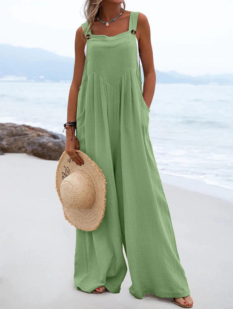 Luna Summer Wide Leg Jumpsuit