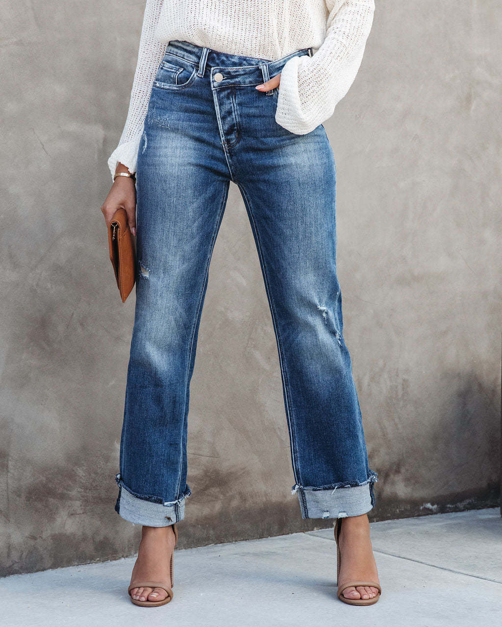 Emilia Straight Leg Denim Jeans