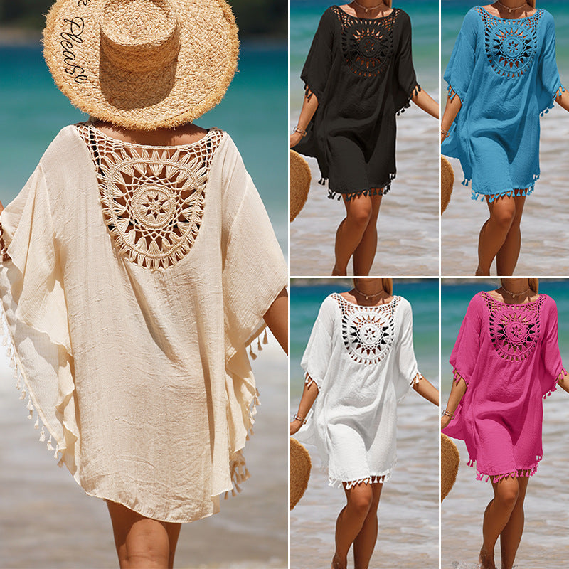 Valeria Hand Crochet Beach Cover Up