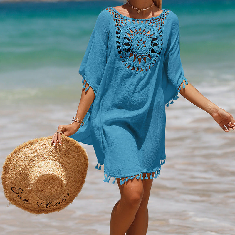 Valeria Hand Crochet Beach Cover Up