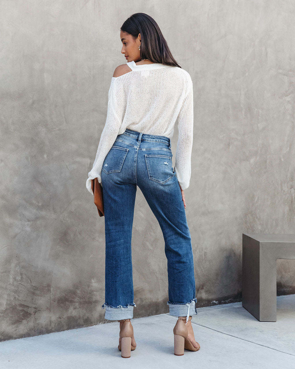 Emilia Straight Leg Denim Jeans