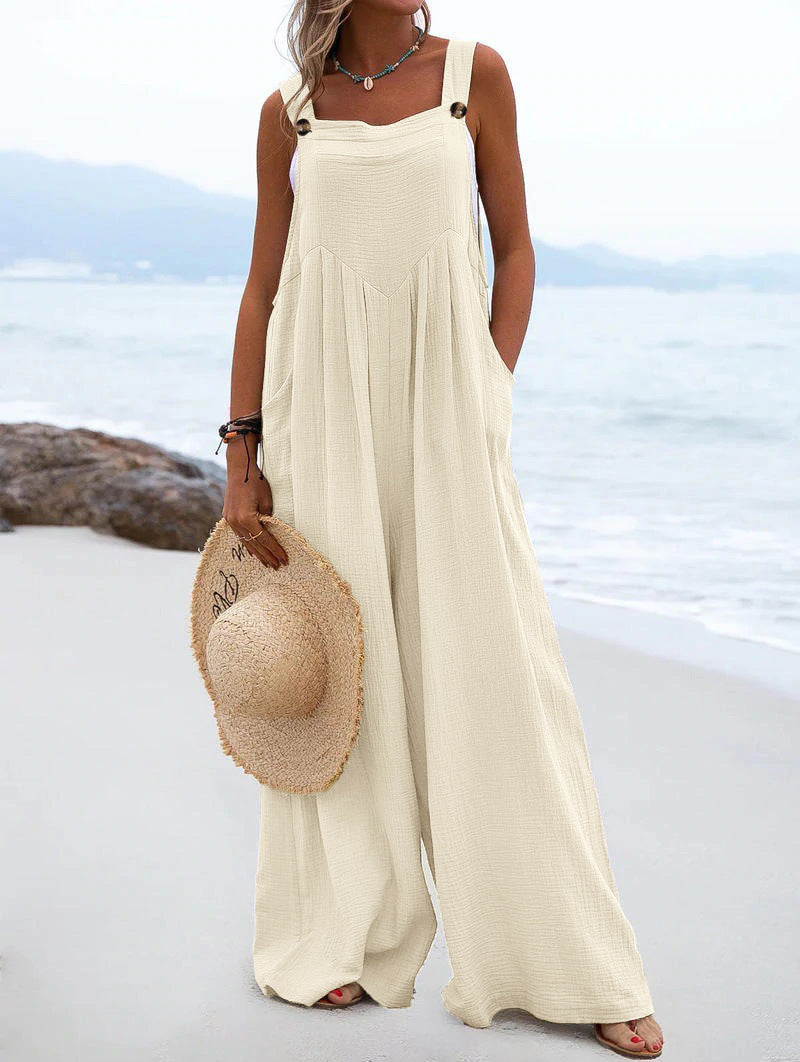 Luna Summer Wide Leg Jumpsuit