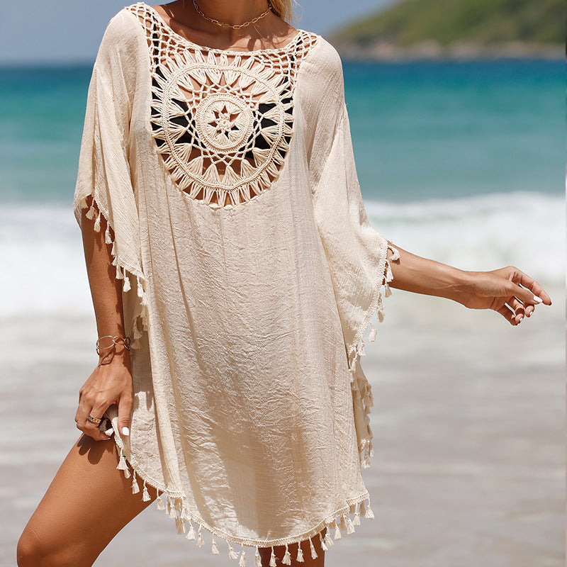 Valeria Hand Crochet Beach Cover Up